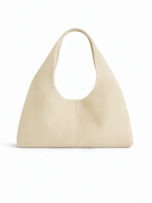 Le Midi Suede Bag Latte
