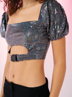 Shimmering Party Top